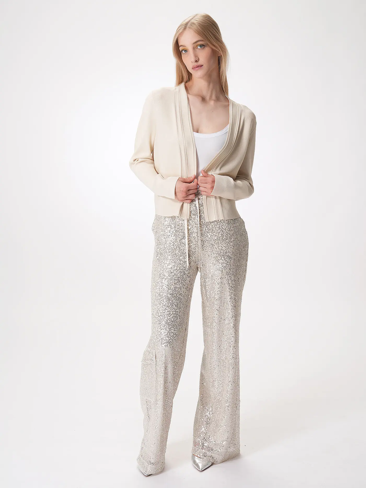 GERRY WEBER | Strickjacke | creme